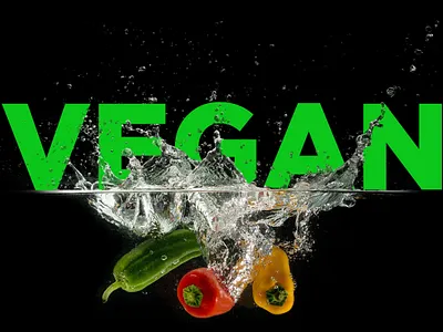 VEGAN branding design designer health illustration minimal typography ux vegan vegetable web website
