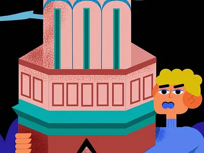 Tower illustration vector