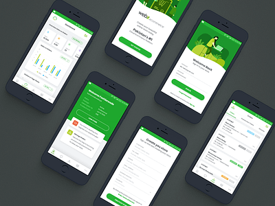 Webx.pk - Cloud Ecommerce Platform big commerce ecommerce app mobile app mobile design mobile ui modern shopify shopping app ui ux ui design