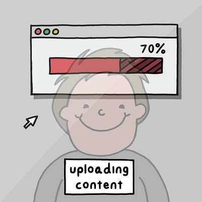 Uploading content 2d comic illustration procreate