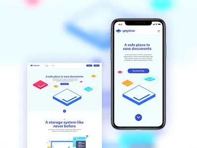 Landing page responsiveness design system