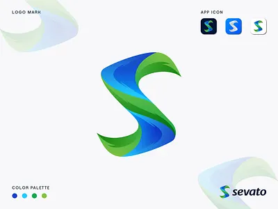 Letter S - app logo icon 2020 logo app logo creative logo elegant logo flat illustration gradient logo illustration logo logo designer logo presentation logomark logotype minimal logo modern logo design modern s s logo simple logo startup logo tech logo vector illustration
