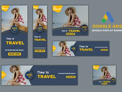 Web Banner google ad google ad banner google adwords travel agency travel banner traveling web banner ad web banner design web banners