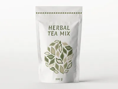 Package Design Herbal Tea Mix creative creativity design designer label label design labeldesign minimal modern package package design packaging packaging design typography