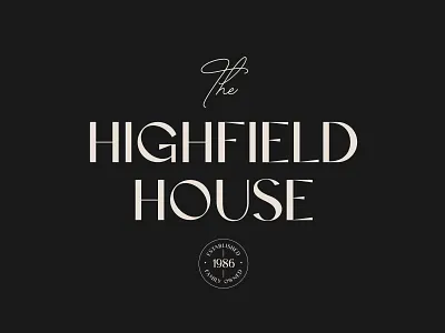 Acreage - A Modern Display Typeface airbnb branding estate font inn label lettering logo signage type typeface typography vintage