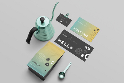 AMANO Coffee Stores - Branding blend brand branding brew business card coffee coffee house download free freebie identity letterhead logo mockup mockupcloud packaging presentation psd stationery template