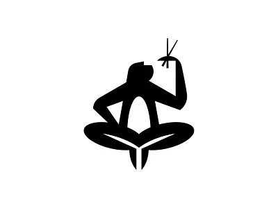 Monkey animal chine design food illustration japan logo mark monkey monkeys restaurant sushi symbol thai
