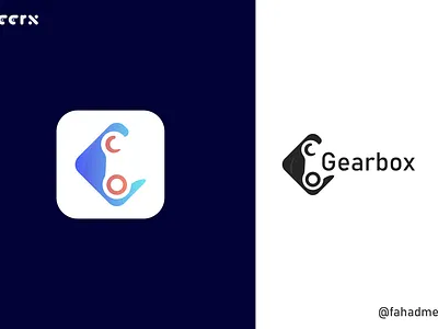 Gearbox bearbox design fahadmeerx gear grarlogo iconlogo logo logodesign