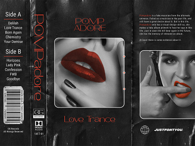 Pomp Adore - Contemporary Sans Serif album art album artwork album cover design cover art cover artwork cover design fonts music music art typeface typography