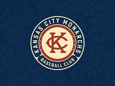 Kansas City Monarchs Baseball Club Branding baseball branding crown kansas city kc logo monarchs negro leagues rebrand