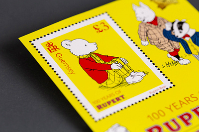 100 years of Rupert Bear - Stamps guernsey post guernsey stamps philatelic rupert bear stamps