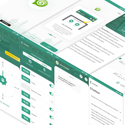 quranchat ui design chatbot islam quran