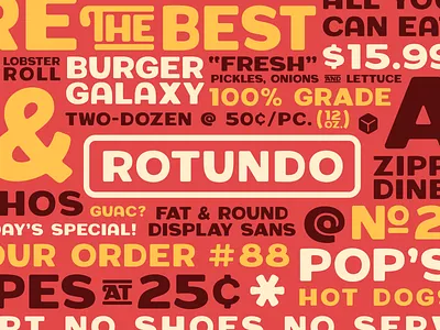 Introducing Rotundo! font rotundo simplebits type typedesign