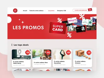 Ui design website deal dealdesign deals eshop red site design uidesign web web design webdesign webdesigns website