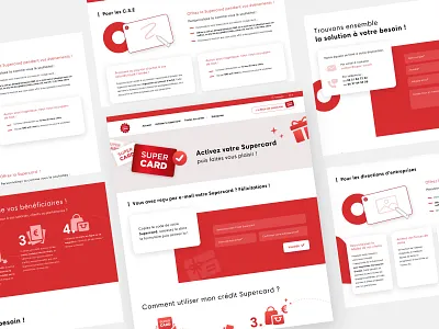 Ui design card gift card gift cards red redesign ui uidesign uiux web webdesign website