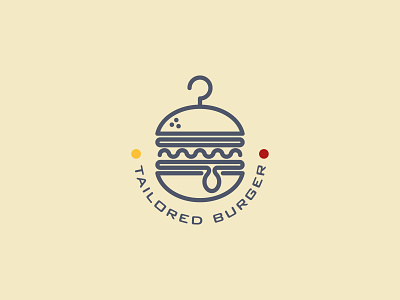 Tailored Burger burger fashion fastfood food hanger sandwich tailor tailored