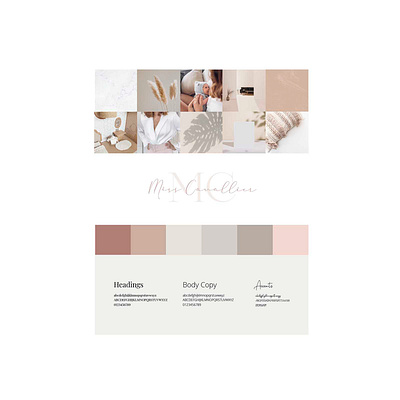 Miss Cavallier Moodboard branding branding concept design identidade visual identity identity branding identity system logo merchandise design moodboard web