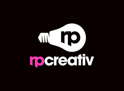 RPCreativ - Brand Logo Design brand brand identity branding clean custom icon initials letter letters lightbulb logo logos logotype minimal monogram professional simple type typography vanguard