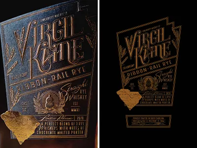Close Up design illustration label label design lettering liquor package package design packaging design rye spirits typography whiskey
