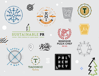 2020 Logo Designs bike design graphic graphic design icon icons keystone logo logo design pa pennsylvania philly pizza ski skis sustainability tree trees typography world