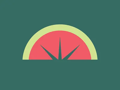 Day 388 adobe illustrator adobe illustrator cc brand design brand identity brand identity designer branding fruit fruit logo graphic design logo logo design logo designer logos melon simple summer summer party summertime water watermelon