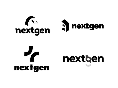 Next Gen Logos 2 branding design flat icon iconography illustration minimal typography ux vector