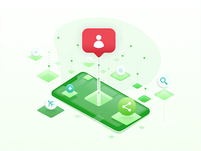 User Behavior branding illustration interface ui visual