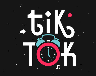 TikTok alarm clock sky tiktok type