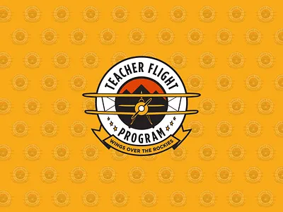 Teacher Flight Logo branding design illustration illustrator logo vector