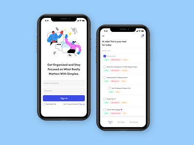 To-do List Mobile App app app design figma ios ios app ios app design mobile ui task management task management app ui ui design uidesign ux ux design uxdesign