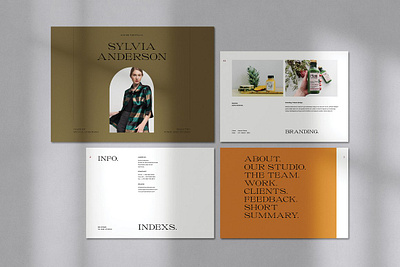 Portfolio Template agency clean creative graphic design portfolio minimal multipurpose portfolio book portfolio brochure portfolio design
