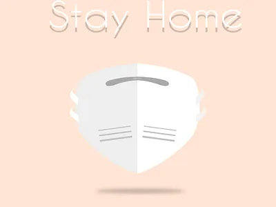 Mask branding coronavirus design icon illustration illustrator logo mark mask stay home stay safe typography vector vector illustration