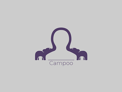 Campoo app design flat graphic design icon illustrator logo minimal vector web