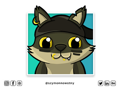 Twitch military cat emote normal #3 art artist artwork design designer digital digitalart drawing emoteart illustration szymonnowotny twitchemote twitchemotes