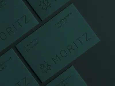 Moritz Logo and Business Card Design abstract brand branding business card clothing design fashion identity initial lettermark logo luxurious m mark minimalist monogram mz type typography z