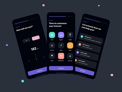 Moocare - Healthcare App booking booking app card dark mode doctor doctor app fitness health health and fitness health app health care health tracker healthcare home illustration on boarding sign in sign up step by step ui design