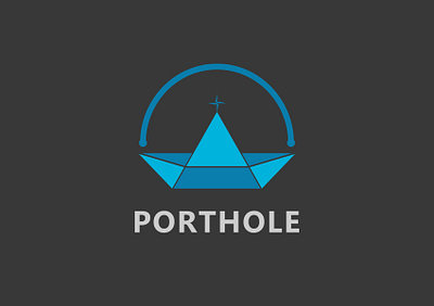 Porthole Logo abstract logo cantainer creative logo illustration lettermark logo design concept logodesign logodesigner logomaker logotype modernlogo port logo ship logo