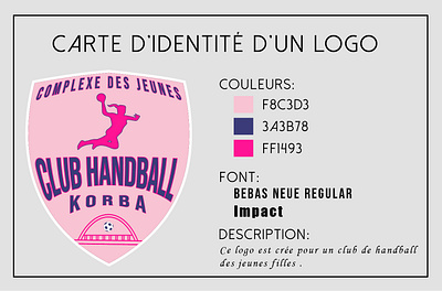 Club Handball Logo design illustration logo ui