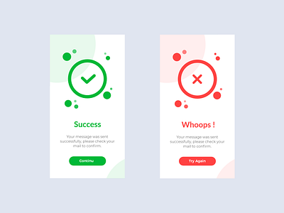 Daily UI 011 - Flash Message adobexd challenge clean ui conception daily daily 100 challenge daily ui daily ui 011 dailyui dailyuichallenge design flash message message mobile app mobile ui ui uidesign uidesigns ux