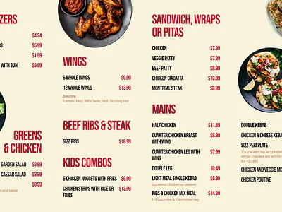 Menu Board bebas board menu minimal restaurant screen ui