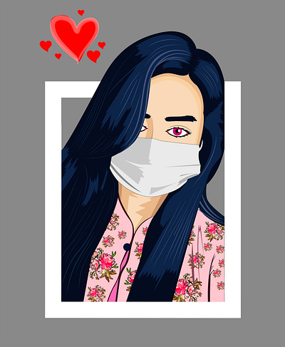 illustration art girl illustration graphic design illustration illustration art illustrator photoshop