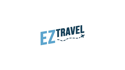 EZ Travel Logo plane logo travel travel logo