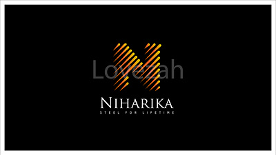 niharika steel logo band logo banding branding company logo creative logo illustration logo minimul logo modern logo steel company vector