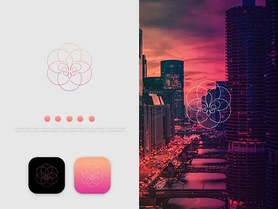 Flower austin texas australia branding california canada europe freelance graphic design icon icon design japan logo design logos logotype minimal texas usa vector washington