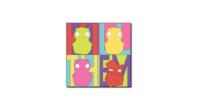 Kuchi Kopi Kill Them (Illustration | Print Design) bobs burgers cartoons design fun funny illustration