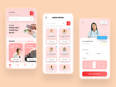 Medic Mobile App figma figmadesign medical medicine mobile mobile app ui ui design uiux