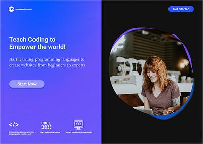 landing page design ui ui design