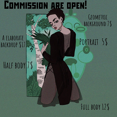 Commission are open!