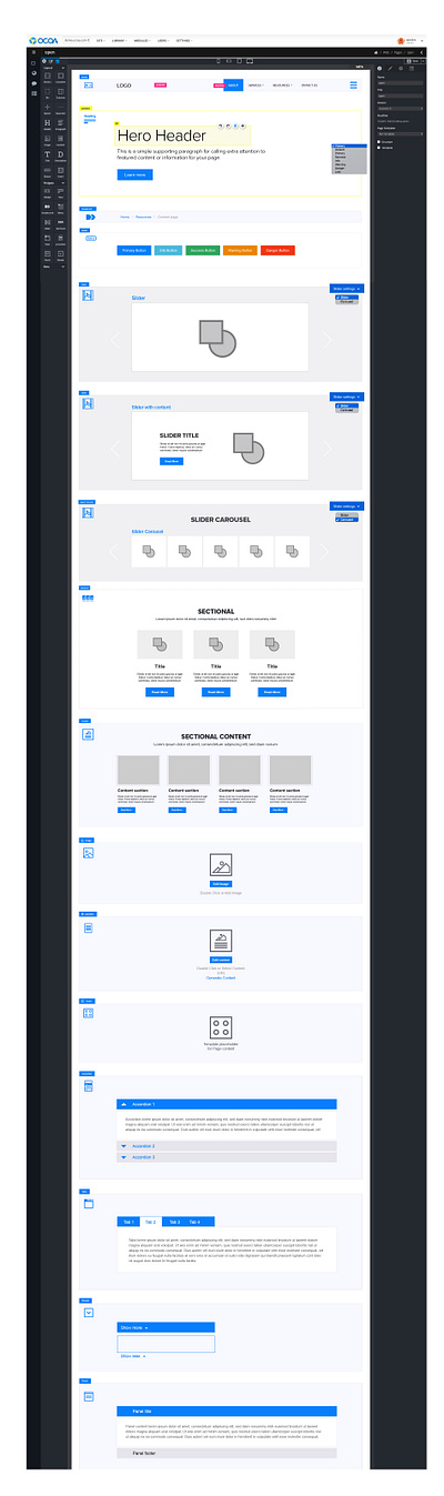 OCOA UI Product Design icons product design ui ui design