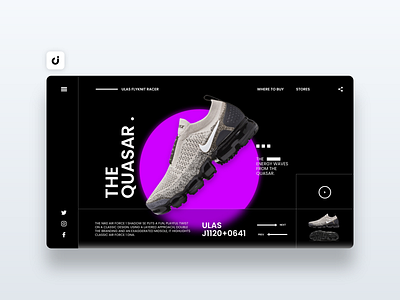 👟 Nike Website Design concept design designer ecommerce follow hire infadev like site website